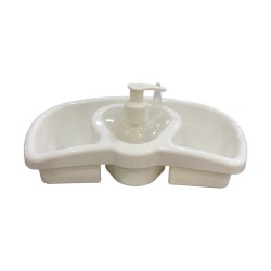 Plastic soap dish ZP 218